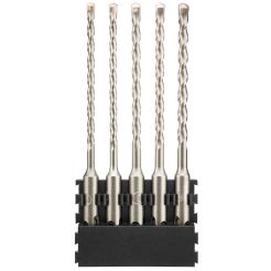 Set 5 burghie pentru beton DeWALT DT70838, 5 - 7 mm, SDS Plus, suport plastic