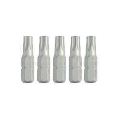 Set 5 biti TX30 X 25 mm DeWalt DT7258, calitate standard