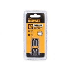 Adaptor EXTREME IMPACT DeWALT DT7508, patrat 1/2" - hexagon 1/4"