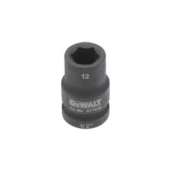 Tubulara scurta de impact DeWALT DT7530, 1/2", 12 mm