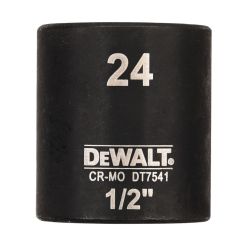 Tubulara scurta de impact DeWALT DT7541, 1/2", 24 mm