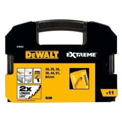 Set pentru electricieni freze bimetal DeWalt DT90352, 11 piese, 20 - 64 mm
