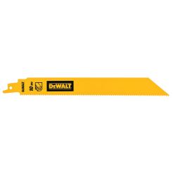 Set 5 lame fierastrau sabie Dewalt DT90386, 228 mm, 10 TPI, pentru metal