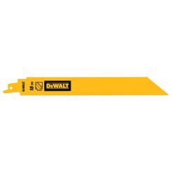 Set 5 lame fierastrau sabie Dewalt DT90388, 228 mm, 18 TPI, pentru metal