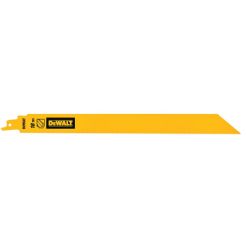 Set 5 lame fierastrau sabie Dewalt DT90391, 304 mm, 18 TPI, pentru metal