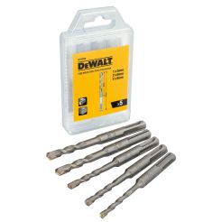 Set 5 burghie pentru beton DeWALT DT9399, SDS Plus, 5 - 8 mm, suport plastic