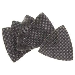 Set 5 plase abrazive DeWalt DTM8668, delta,93x93 mm, granulatie 60