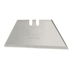 Lama trapez pentru cutter Dewalt DWHT11004-2, 62 x 19 mm, varfuri ascutite, set de 10 bucati