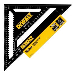 Echer tamplarie Dewalt DWHT25228-0, 300 mm, sistem metric, aluminiu