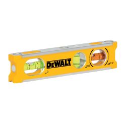 Nivela torpedo Dewalt DWHT42525-0, 16.5 cm, 3 fiole, magnetica