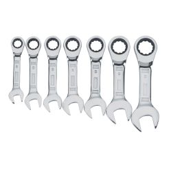 Set 7 chei combinate mici cu clichet Dewalt DWMT19261-0, 10 - 19 mm