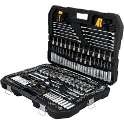 Trusa asamblari mecanice 247 piese Dewalt DWMT81535-1, 1/4" - 3/8" - 1/2", metric / SAE