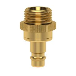 Cupla rapida standard tata Ludecke ES_38_NAAB, DN 7.2, filet exterior G 3/8", inchidere dubla