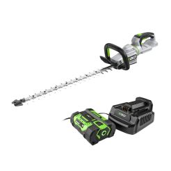 Set masina de tuns gard viu Ego Power HT2601E, 66 cm, cu acumulator Li-Ion 56 V / 2,5 Ah, incarcator