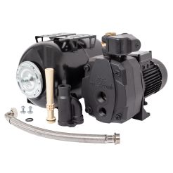 Hidrofor cu pompa de mare adancime Wasserkonig FA684825, putere 1500 W, debit 2880 l/h, inaltime refulare 68 m, aspiratie 40 m, vas de expansiune 24 litri