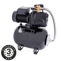 Hidrofor cu pompa autoamorsanta Wasserkonig FL498025, fonta, putere 1150 W, debit 4800 l/h, inaltime refulare 49 m, vas de expansiune 24 l