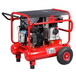 Compresor de aer cu ulei, trifazat, cu doi cilindri dispusi in V, Fini WARRIOR VKM592-4 R3000, 3 kW, 10 bar, 590 l/min, cu butelie de 20 l