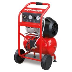 Compresor de aer cu ulei, trifazat, cu doi cilindri dispusi in V, Fini BIG PIONEER 402-T, 2.2 kW, 10 bar, 400 l/min, cu butelie de 20 l