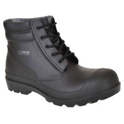 Bocanci PVC S5 Portwest model FW45, marime 47, culoare Negru, fit R