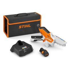 Minidrujba STIHL GTA 26, sina 10 cm, viteza lant 8,0 m/s, cu acumulator 10.8 V, 1/4