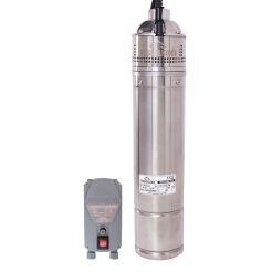 Pompa submersibila periferica Wasserkonig HS1100-5.6, diametru 4", inox, putere 1100 W, debit 2796 l/h, inaltime refulare 56 m