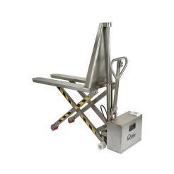 Transpalet cu lift electric Pramac HX10E 1150X540 INOX, 1000 kg, 800 mm, 12 V