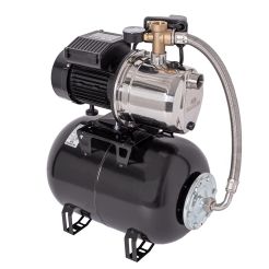 Hidrofor cu pompa autoamorsanta Wasserkonig IL457225, inox, putere 1050 W, debit 4320 l/h, inaltime refulare 45 m, vas de expansiune 24 l