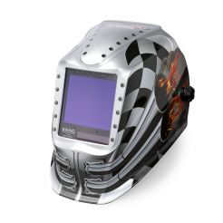 Masca de sudura automata cu filtru reglabil DIN 5-13 Lincoln Electric K3100-3-CE, VIKING 3350 4C MOTORHEAD, MMA/Mig-Mag/TIG/polizare