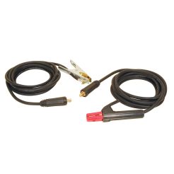 Kit pentru sudura MMA Lincoln Electric KIT-140A-16-3M, 140 A, conectori rapizi DX25, cabluri 3+3 m, sectiune 16 mm2