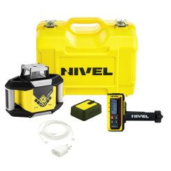 Nivela laser rotativa cu linii Nivel System NL320R DIGITAL, fascicul rosu, maxim 500m, acumulator 3,7 V