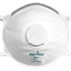 Masca de protectie cu valva FFP3 Dolomite Light Cup Portwest model P304, culoare Alb, fit R
