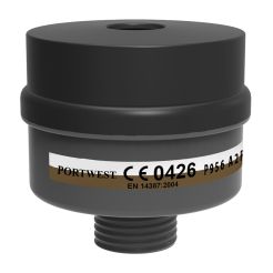 Filtru combinat cu filet universal A2P3 (Pk4) Portwest model P956, culoare Negru, fit R