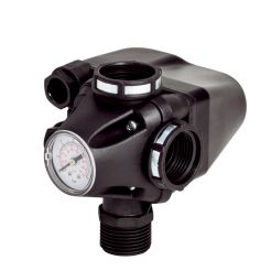 Presostat hidrofor Italtecnica PM5.3WG, 1-5 bar, manometru si racord 3 cai integrate