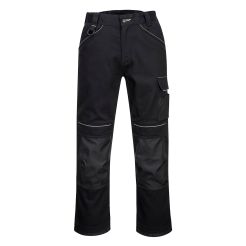 Pantaloni de lucru din bumbac PW3 Portwest model PW301, marime 46, culoare Negru, fit R