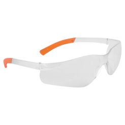 Ochelari de protectie Pan View Portwest model PW38, culoare Incolor/Orange, fit R, 12 buc/set