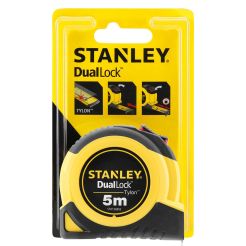 Ruleta DualLock Stanley STHT36803-0, 5 m x 19 mm, dubla blocare, sistem metric, clasa II, blister