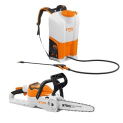 Pachet scule acumulatori AP STIHL SGA 85 UM + MSA 160 C-B, Li-Ion, 36V