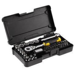 Trusa compacta 37 piese Stanley STMT82672-0, 1/4" 