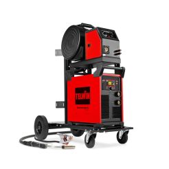 Aparat sudura multiproces MIG/MMA/TIG DC Telwin SUPERMIG505IXDPULSE_RA+T, 400 A, sarma otel 0.6-1.6 mm, racire cu lichid, cu accesorii si carucior de transport