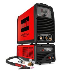 Aparat sudura TIG/ MMA Telwin SUPERTIG302AC/DC_RA, 400 V, 270 A, electrozi 1.6-5  mm, torta TIG racita cu lichid, cu accesorii TIG