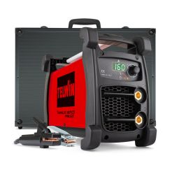 Invertor sudura MMA Telwin TECHNOLOGY186MPGEXT_ACX_NEW, 160 A, electrozi 1.6-4 mm, valiza aluminiu, cu accesorii si afisaj