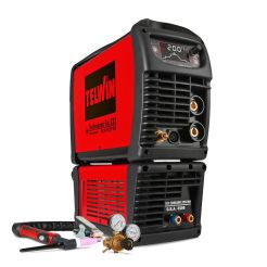 Aparat sudura TIG/ MMA Telwin TECHNOLOGYTIG222AC/DC_ACC_RA_NEW, 200 A, electrozi 1.6-4  mm, cu accesorii TIG, racire cu lichid