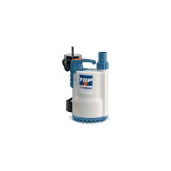 Electropompa submersibila de drenaj Pedrollo TOP2-FLOOR, particule max. 2 mm, putere 0.37 kW, debit max. 160 l/min, inaltime refulare maxima 8 m