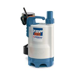 Electropompa submersibila de drenaj pentru ape murdare Pedrollo TOP3-VORTEX-MAGNETICO, particule max. 25 mm, putere 0.55 kW, debit max. 180 l/min, inaltime refulare maxima 8 m