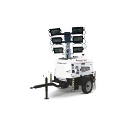 Turn de iluminat cu generator Generac LT VT-MINE K D1105 6x320W Led TL, inaltime catarg 8.5 m, 276000 lm, motor Kubota