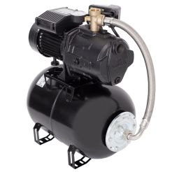 Hidrofor cu pompa autoamorsanta Wasserkonig WSK5051-25, fonta, putere 1100 W, debit 4980 l/h, inaltime refulare 51 m, vas de expansiune 24 litri