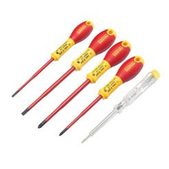 Set surubelnite izolate Stanley Fatmax XTHT0-62692, VDE 1000 V, 5 piese, varf ingustat