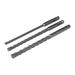 Set 3 burghie Zonetec Premium ZA1014SET6810, pentru beton armat, 4 taisuri, prindere SDS Plus, 6, 8, 10 X 160 mm