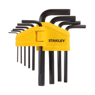 Set 10 chei imbus ''L'' metric Stanley 0-69-253, 1.5-10 mm