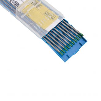 Electrozi nefuzibili torta TIG Deca 010699, puri, diametru 2.4 mm lungime 175 mm, 10 buc., curent alternativ, pentru sudura aluminiului